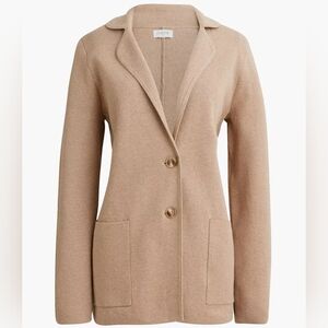 J. Crew Slide Pocket Two Button Cardigan Sweater Blazer